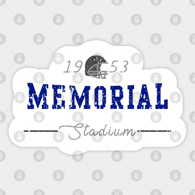 Memorial Stadium Sticker by HomePlateCreative